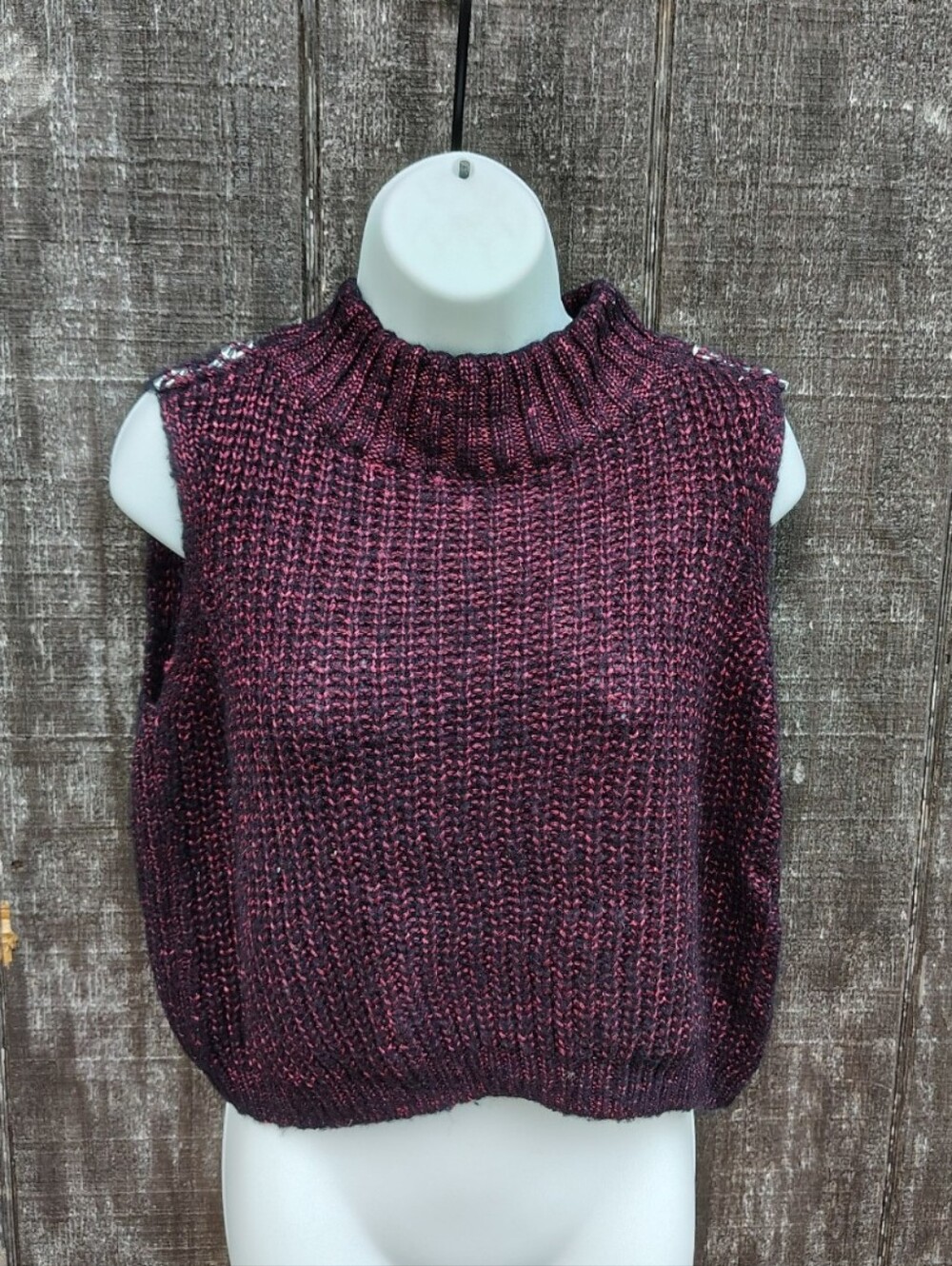 Jennifer Lopez Sweater Crop Tank Top